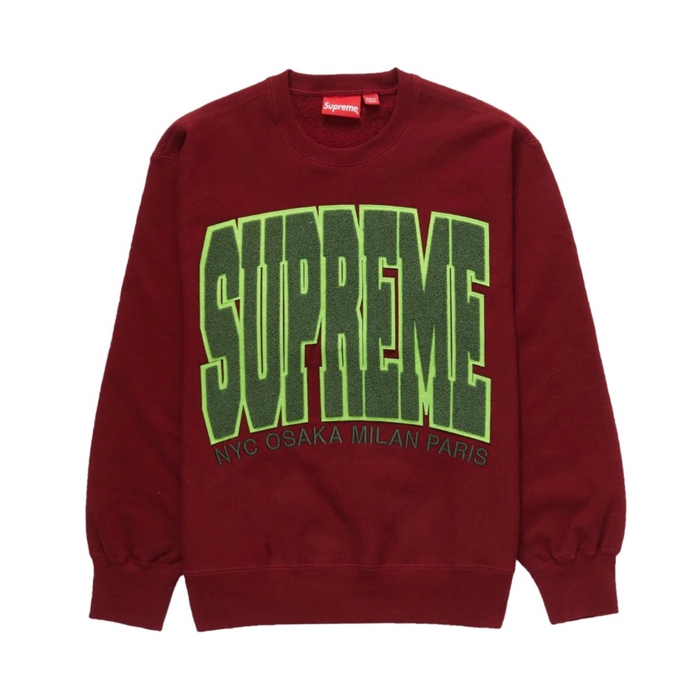 NEW Supreme Cities Arc Crewneck
